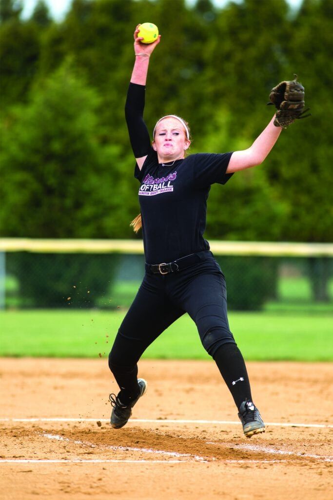 Hamilton West alum blows away hitters in first college softball season