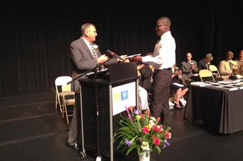 2014 08 Mercer Co Tech Grads Pierre