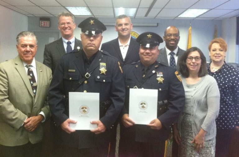Freeholders recognize Mercer County Sheriff Officers