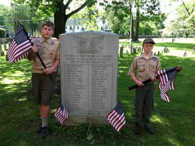 Springtime for Ewing Boy Scouts