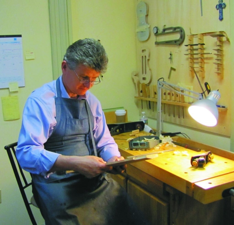 Local luthier hones his craft