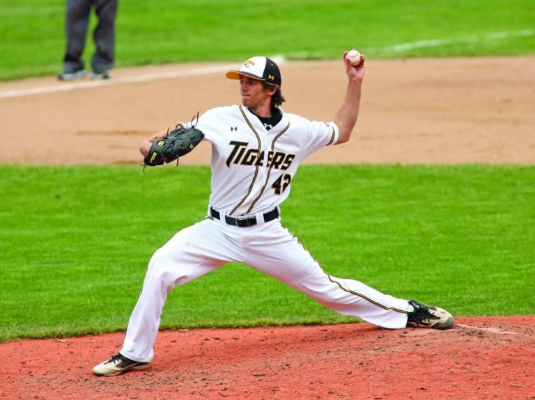Pitcher Paul finishes unlikely Towson career in style
