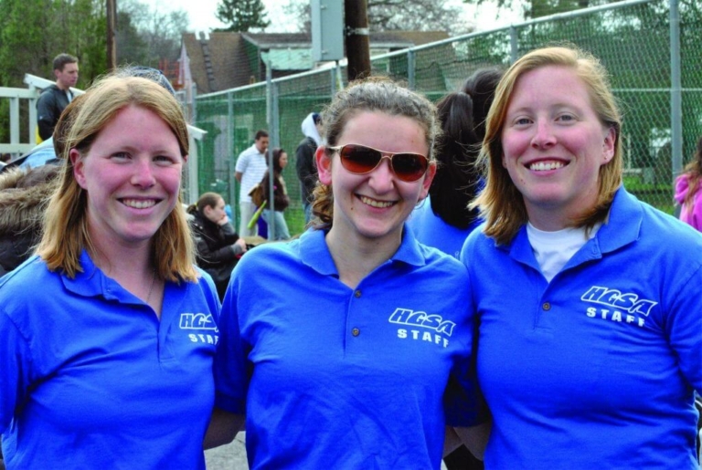 Hamilton athletes come home to coach softball