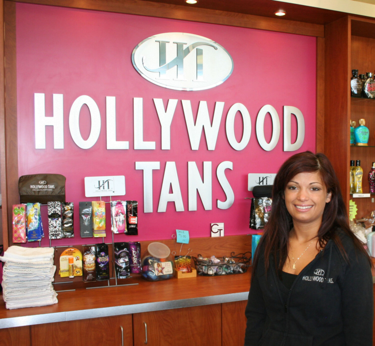 No sun needed for Hollywood tan