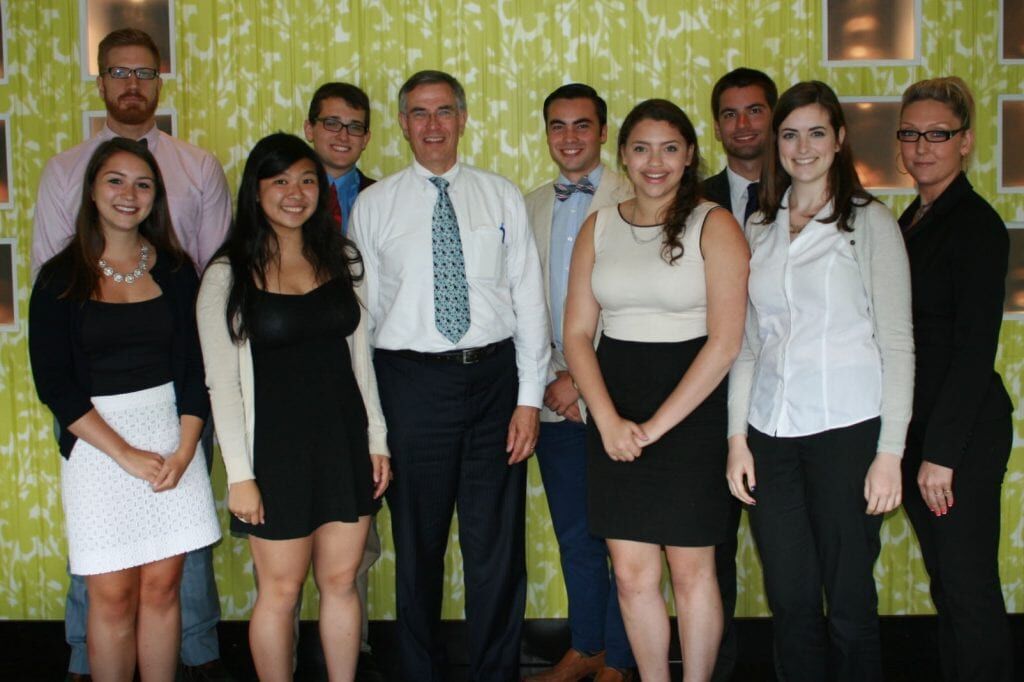 2014 09 Rush Holt Interns W Windsor
