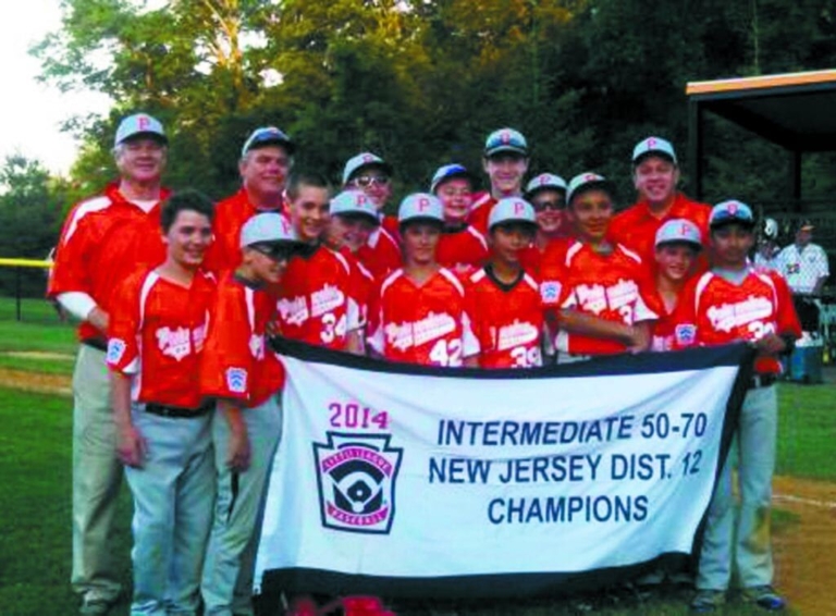 Princeton Little League team captures D12 title