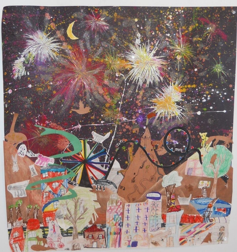 Arts Council campers display works