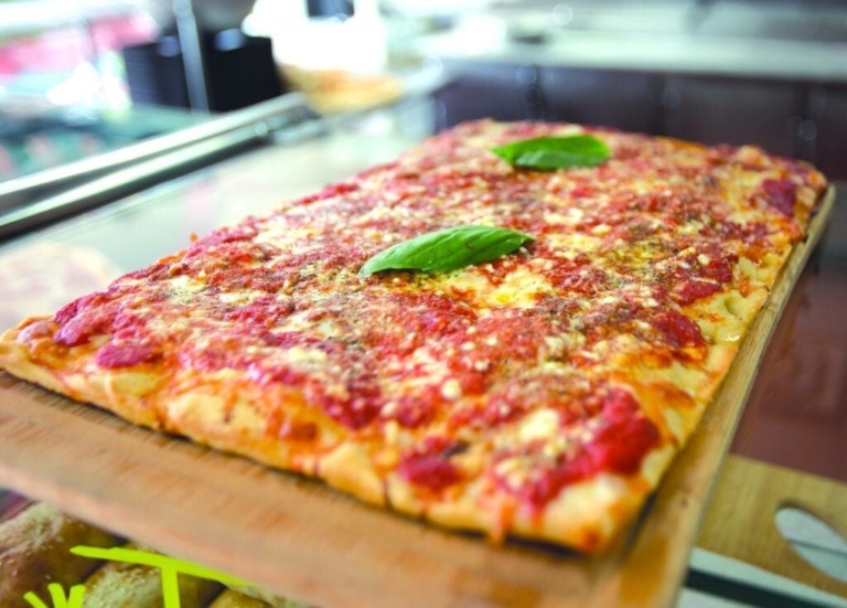 A Pizza-Grill exclusive: a pie with a legendary backstory