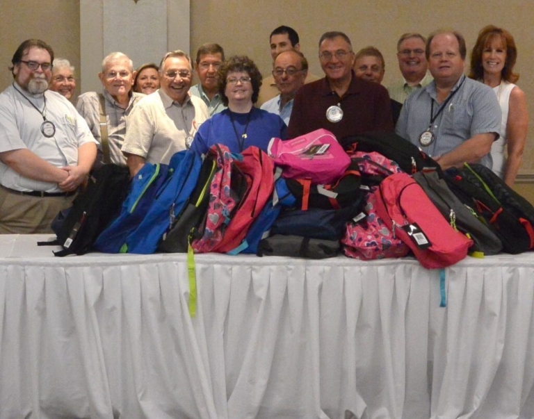 Hamilton Rotary donates backpacks to students in need