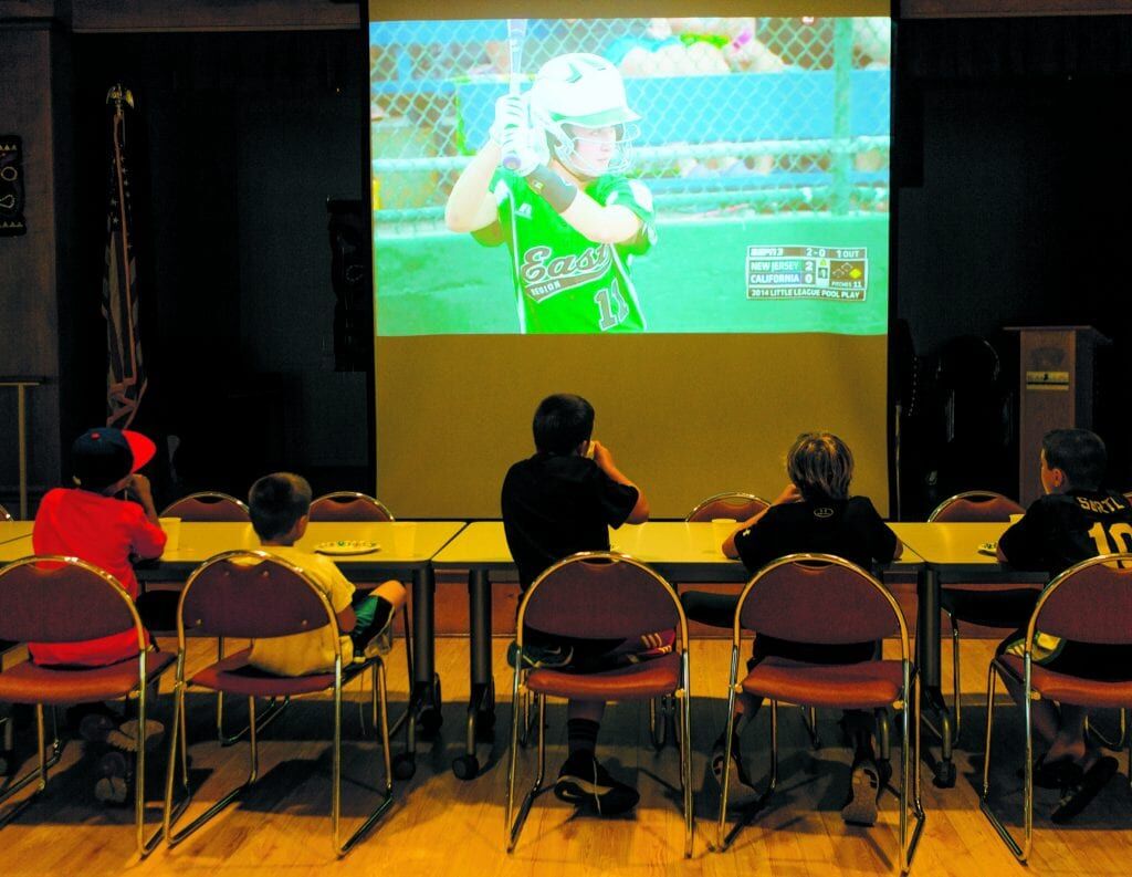 2014 09 RA Softball Watching