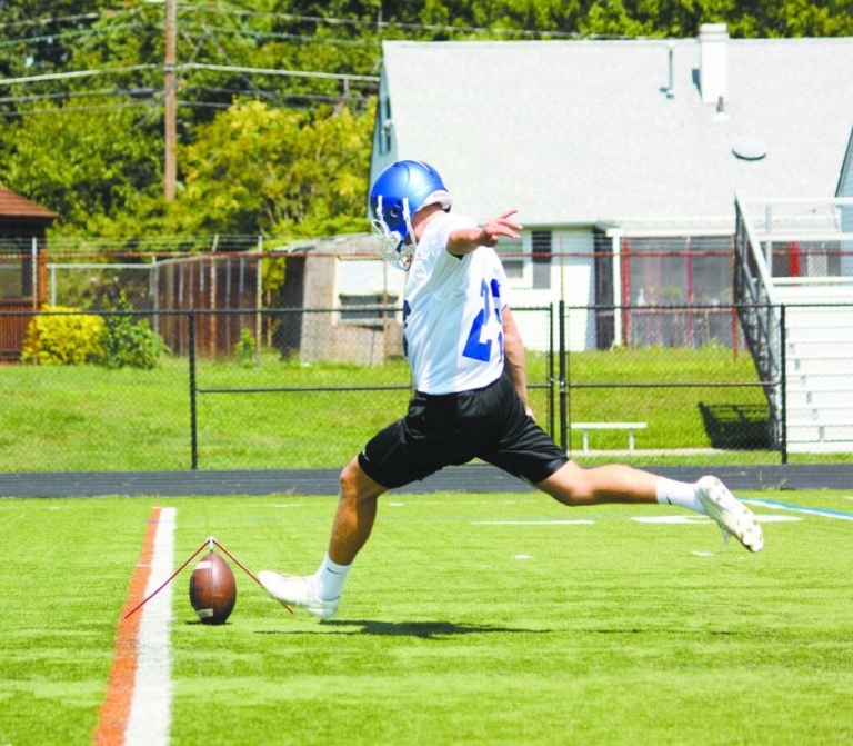Kicker a strong point for Ewing football