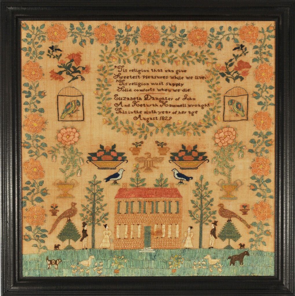 2014 10 PE Morven Needlework Exhibit