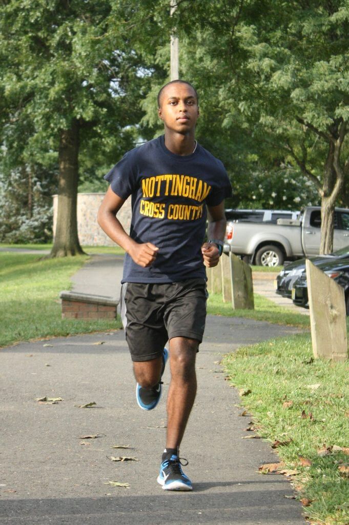 Nottingham cross country captain always on the run