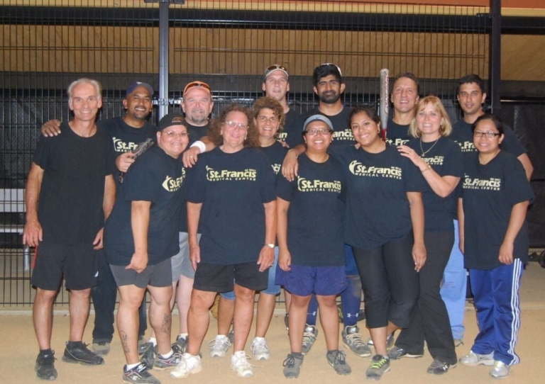 St. Francis staff support Heart Walk in various ways