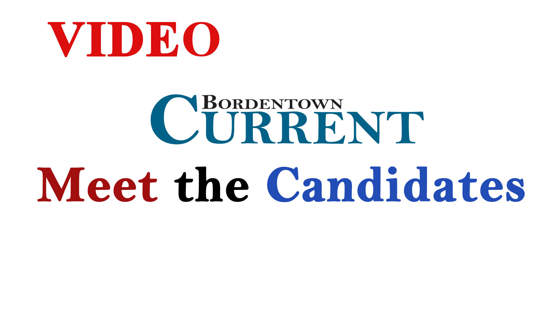 Meet the Candidates | Township elections (VIDEO)