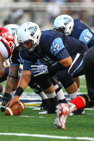 Lawrence grad leads Kean offensive line