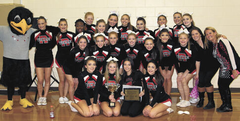 Robbinsville cheerleaders win CVC title