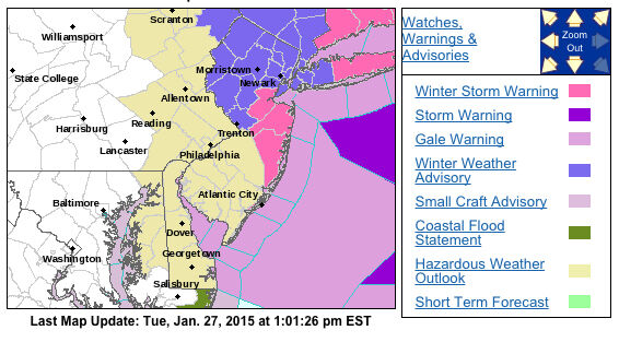 Skies to clear after ‘Blizzard of 2015’