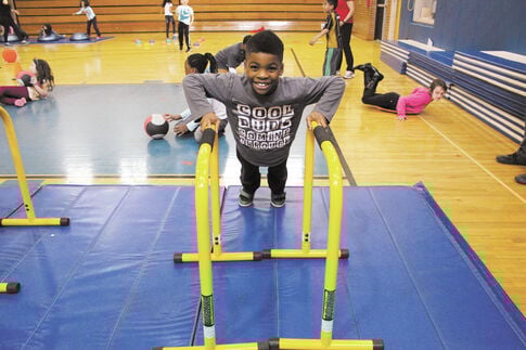 Circuit training program helps kids get FIT at Antheil School