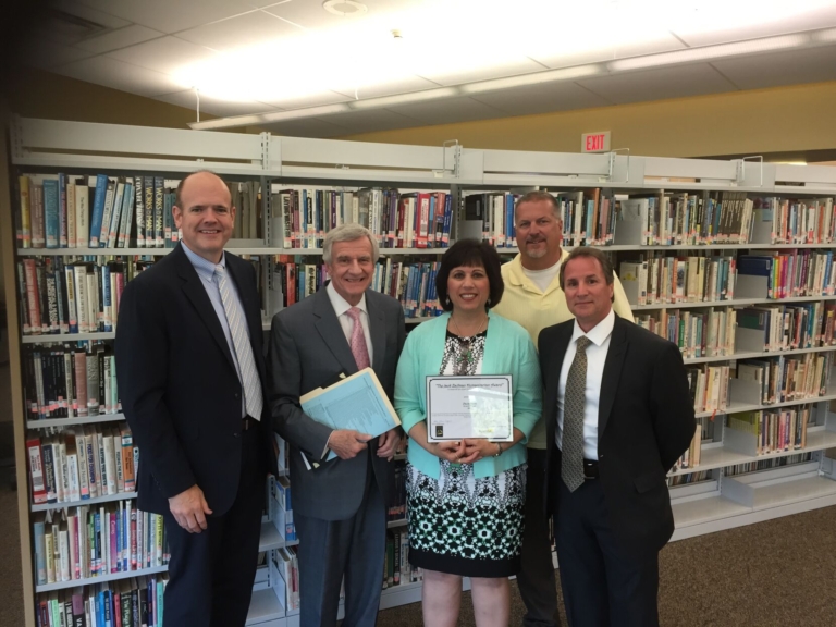 Mann recognized for Holocaust education