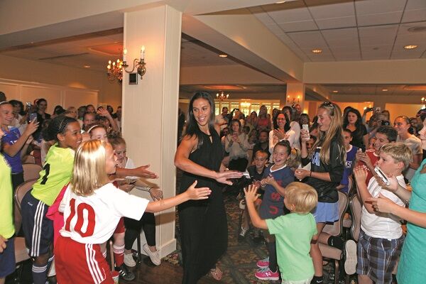 Soccer star comes to Trenton