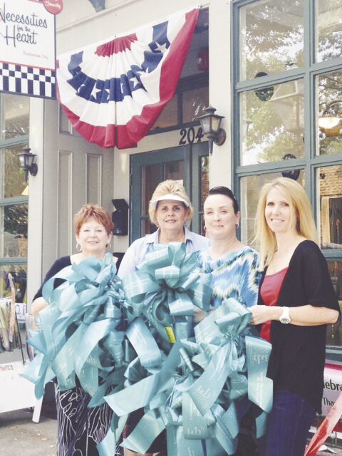 Bordentown City turns teal