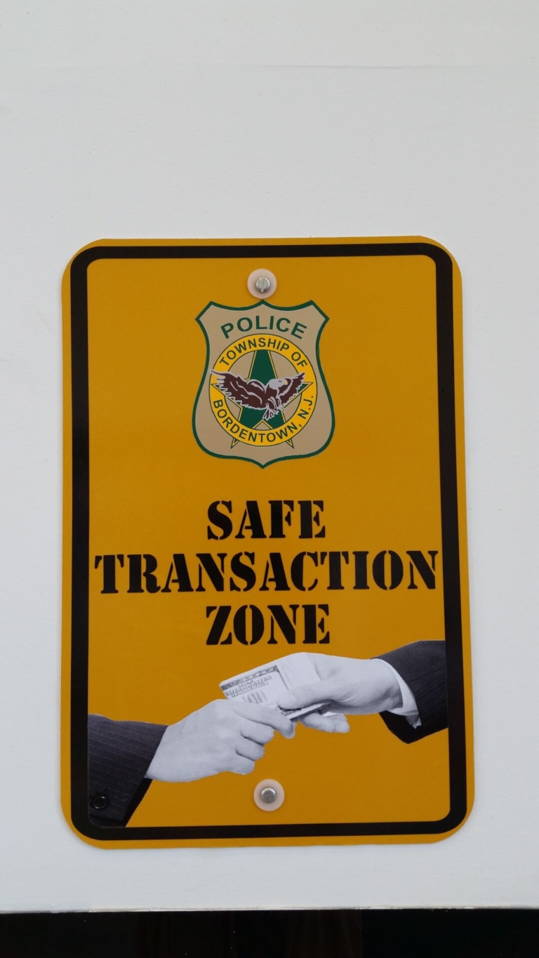 BTPD establishes safe transaction zone