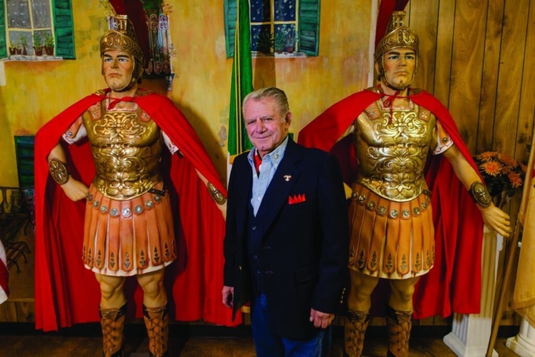 Scarpati has spent his life promoting his Italian heritage