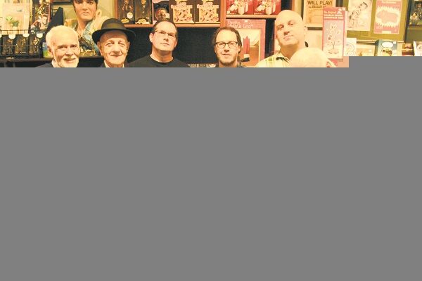 Authors galore at the Man Cave