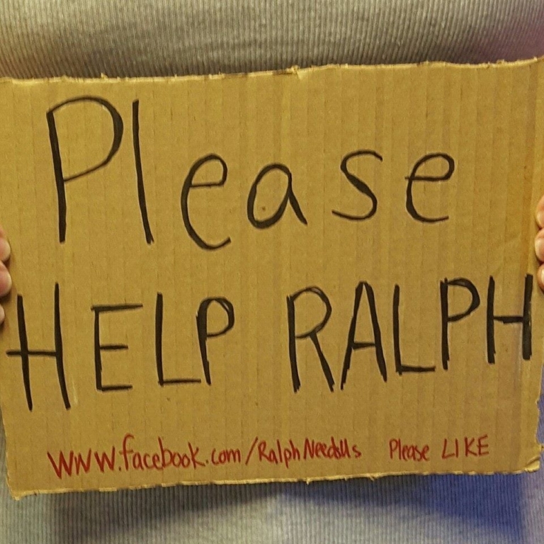 Online campaign aids homeless man