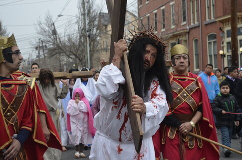 Lifting the cross, and the latent spirits of Trenton souls