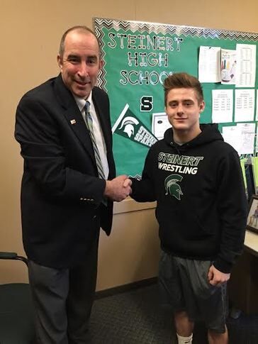 SHS senior Brandon Cray wins 2016 NJSIAA State Wrestling Championship