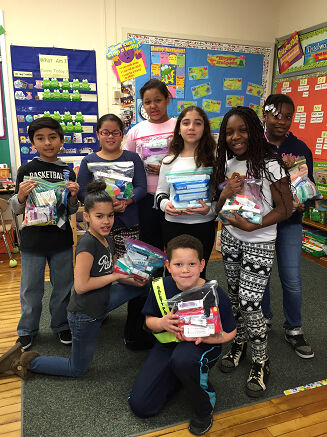 Greenwood Elementary students create Blessing Bags