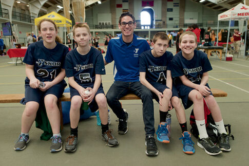 Announcer Andy Santoro finds purpose working with special needs children