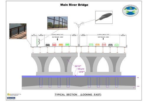 Scudder Falls Bridge construction set for 2017