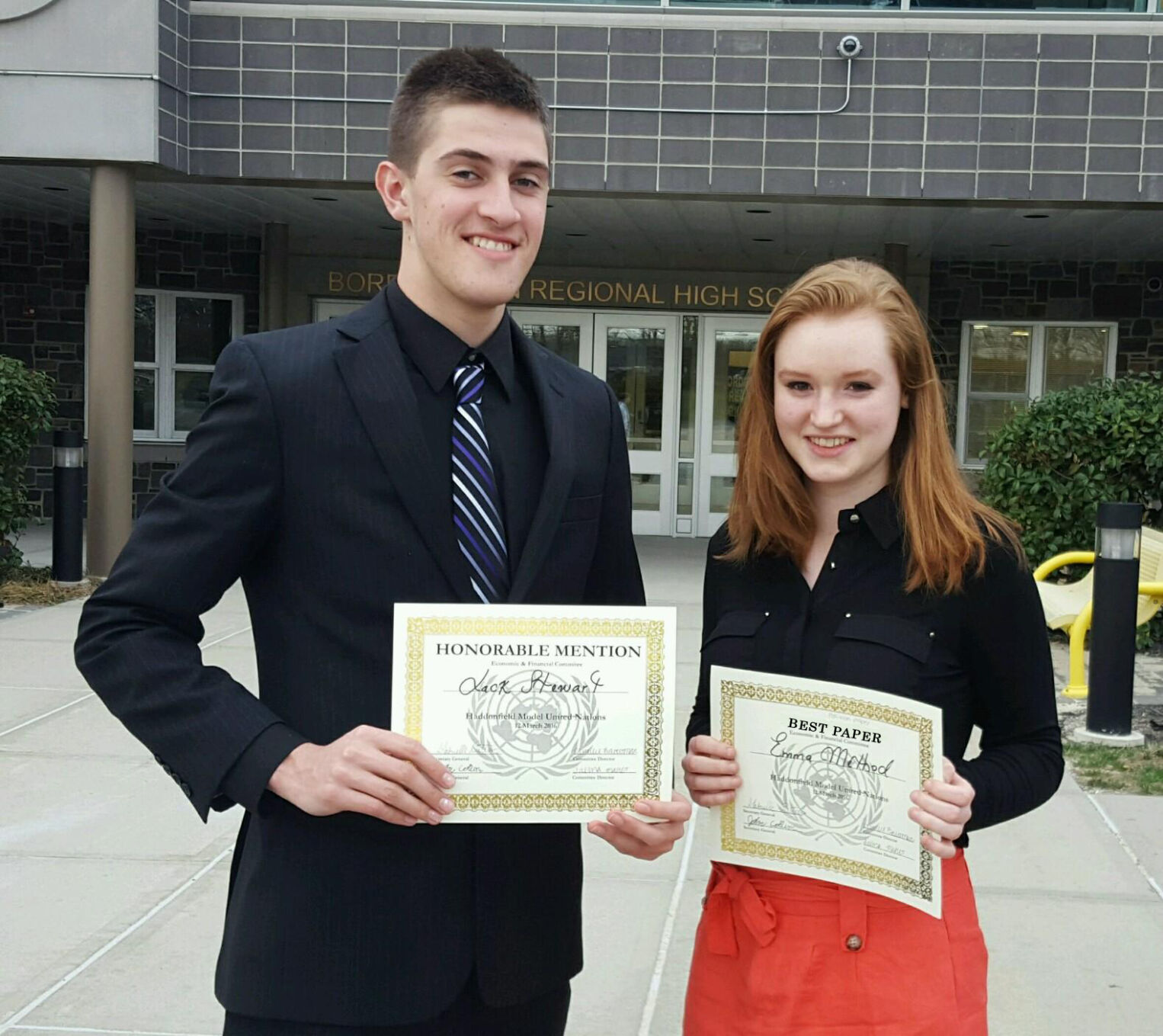 Model UN students earn honors