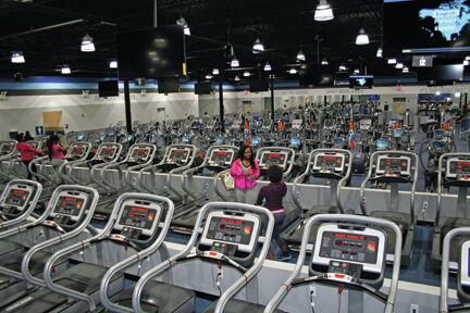 Working out’s no sweat at Crunch Fitness