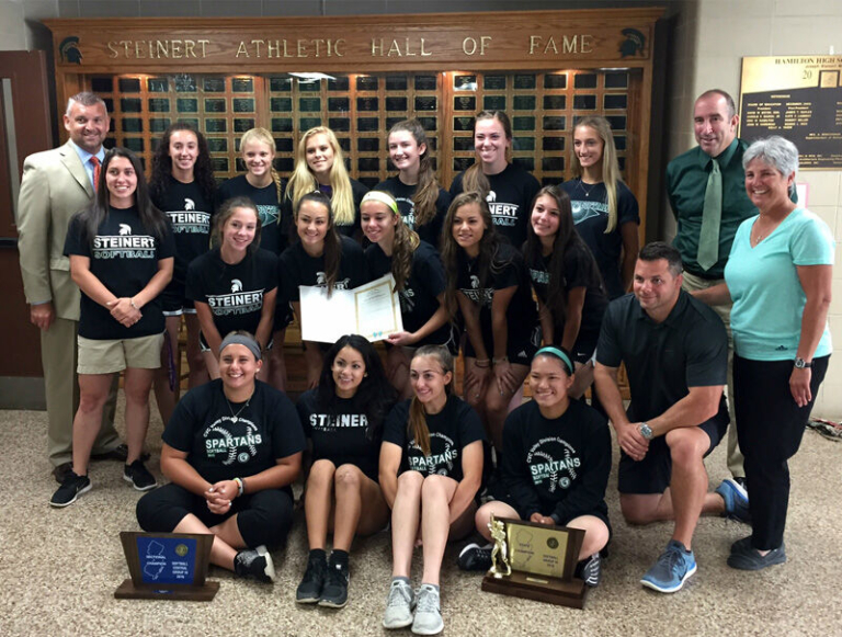 Softball State Champion Spartans honored by Mercer County Freeholder