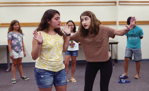 Robbinsville High School senior uses Girl Scout project to teach the art of improv