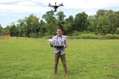 Drone photographer has an eye in the sky