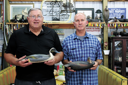 Longtime friends see duck decoys as more than just tools for hunting