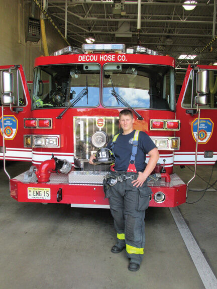Lifelong love of job inspires Hamilton’s first female career firefighter
