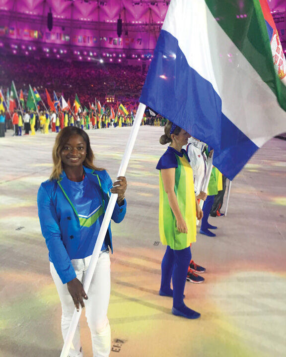 Nottingham grad earns the love of Sierra Leone at Rio Olympics