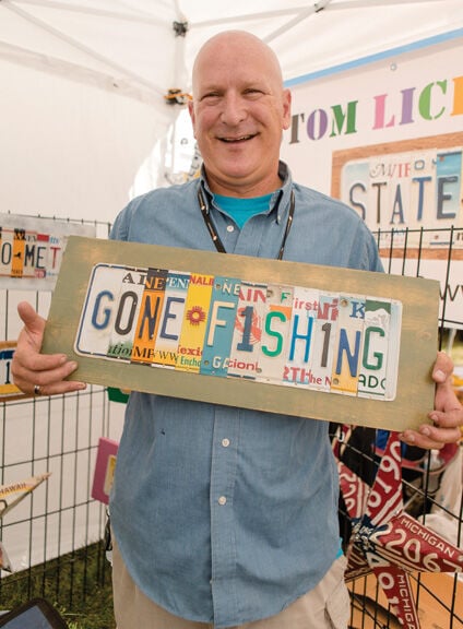 Artistic License: retired police officer finds high demand for decorative signs