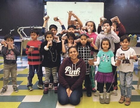 WWP South senior teaches kids to help further their education in science and math