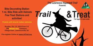 Lawrence Hopewell Trail hosts ‘Trail and Treat Ride’ for children