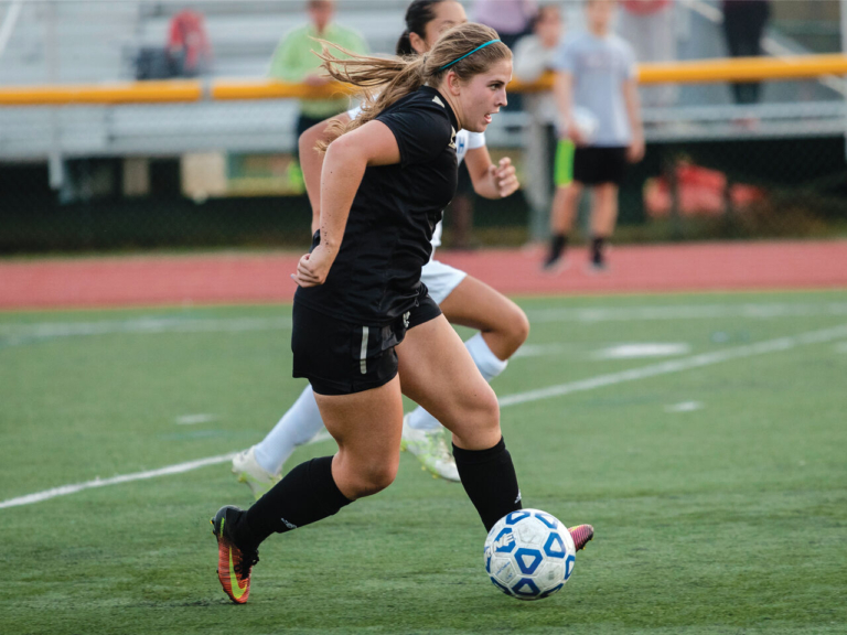 Soccer star Katarina Nilsson becomes HoVal’s all-time top scorer