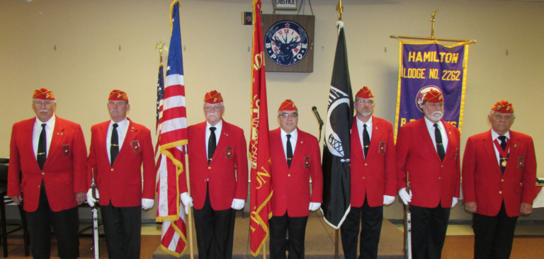 Hamilton Elks honor veterans with ceremony and fundraiser