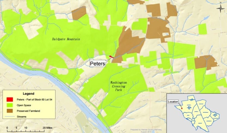 Mercer County preserves Peters Property lot in Hopewell