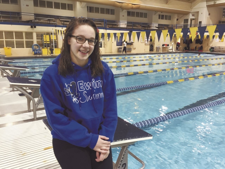 Czelusniak, coach reunite on Ewing swim team